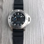 Top Grade Copy Panerai Submersible Swiss Automatic mechanical Movement Black Dial Watch